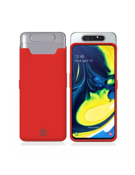 Galaxy A80 Soft Touch Silicone Case | Ibroz