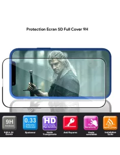 Apple iPhone 13 (6.1") Coque Liquid Silicone + Verre Trempé 9H (5D)... 2