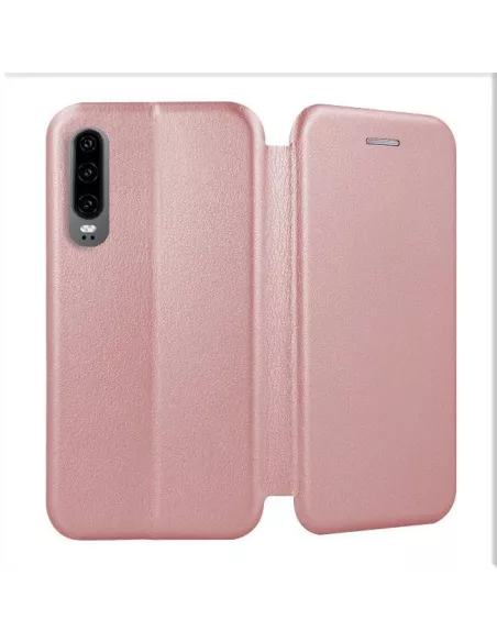 Huawei P30 Etui folio cuir CLAM | Ibroz