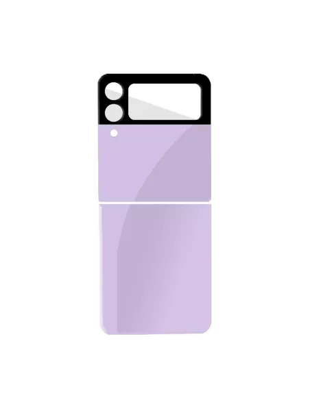 Samsung Galaxy Z Flip 3 Tempered glass back protector - Mauve ...