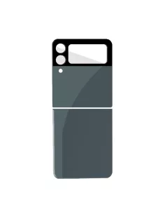 Samsung Galaxy Z Flip 3 Protection arrière en verre trempé - Vert d... 2