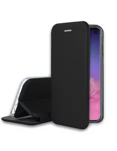 Galaxy S10+ Etui Cuir Folio CLAM | Ibroz