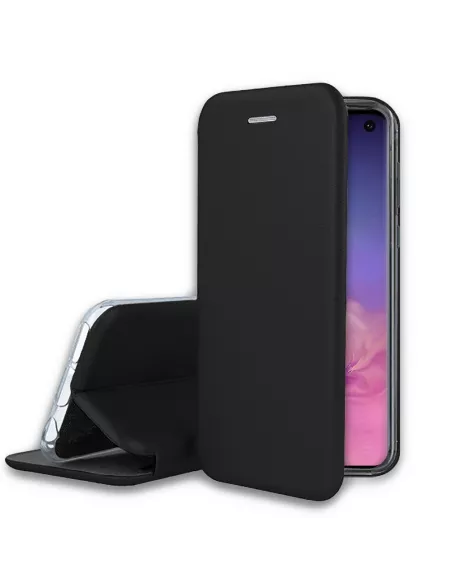 Galaxy S10+ Leather Case Folio CLAM | Ibroz