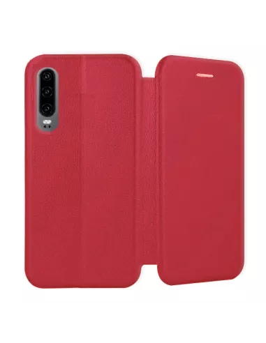 Huawei P30 Etui folio cuir CLAM | Ibroz