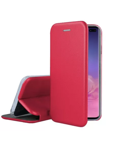 Galaxy S10+ Etui Cuir Folio CLAM | Ibroz