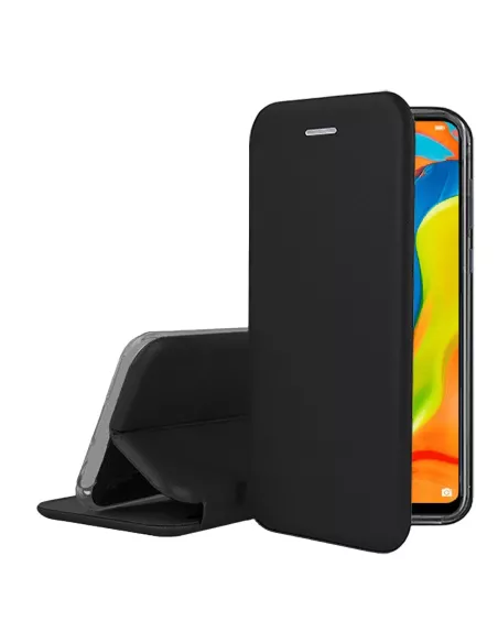 Huawei P30 Lite Etui folio cuir CLAM | Ibroz