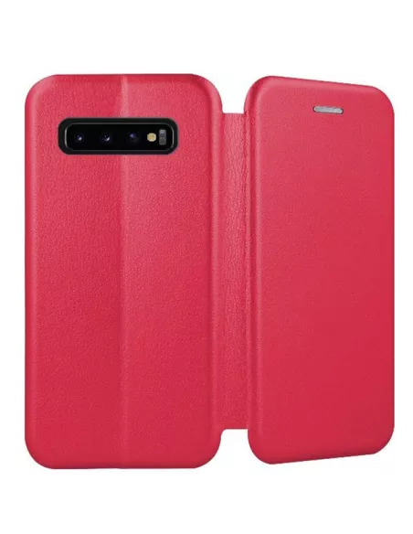 Galaxy S10+ Leather Case Folio CLAM | Ibroz