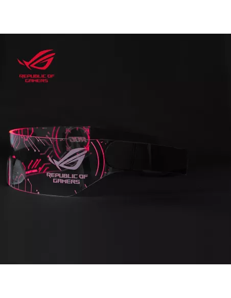 Lunettes Goggle Glass CyberPunk Tron Asus ROG Cybergoth | Ibroz