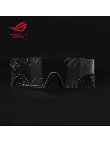 Lunettes Goggle Glass CyberPunk Tron Asus ROG Cybergoth | Ibroz