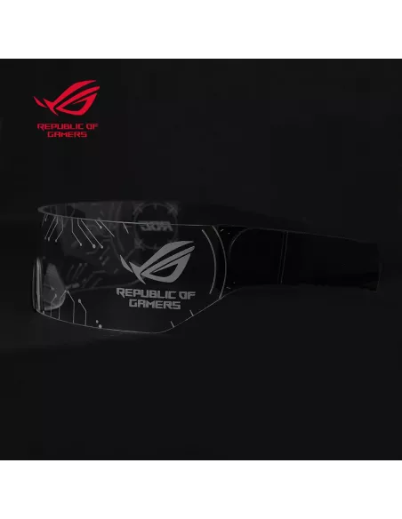 Asus ROG Lunettes CyberPunk Tron Cybergoth - Goggle Glass - Rouge |...