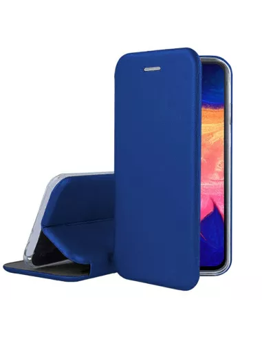 Samsung Galaxy A10 Leather Case Folio CLAM | Ibroz