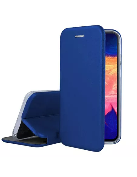 Samsung Galaxy A10 Leather Case Folio CLAM | Ibroz