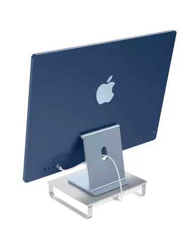 Hub USB-C avec double boîtier disque dur et support pour Mac et PC,...