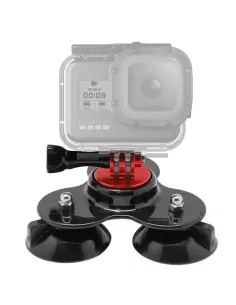Triple suction cup car mount for Gopro and sport cameras | Ibroz