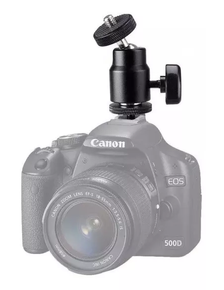 Adaptateur moniteur et Gopro rotule pivotante sur Reflex | Ibroz