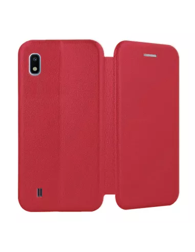 Samsung Galaxy A10 Leather Case Folio CLAM | Ibroz