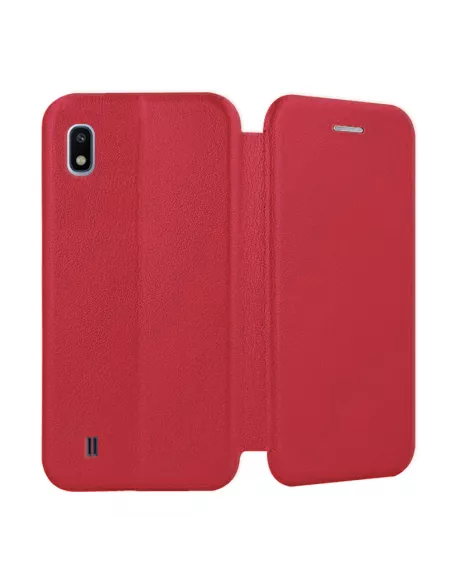 Samsung Galaxy A10 Leather Case Folio CLAM | Ibroz