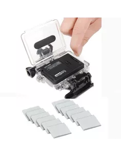 Anti-fog pads for Gopro dive housing (set of 1).
