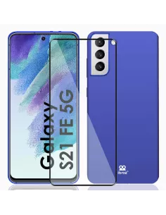 Samsung Galaxy S21 FE Coque ABS Ultra Fine + Protection Ecran (5D) ...