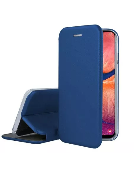 Samsung Galaxy A20e Etui Cuir Folio CLAM | Ibroz