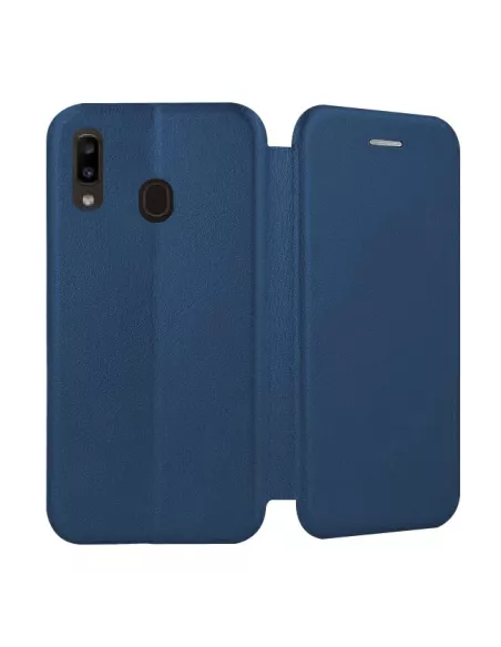 Samsung Galaxy A20e Etui Cuir Folio CLAM | Ibroz