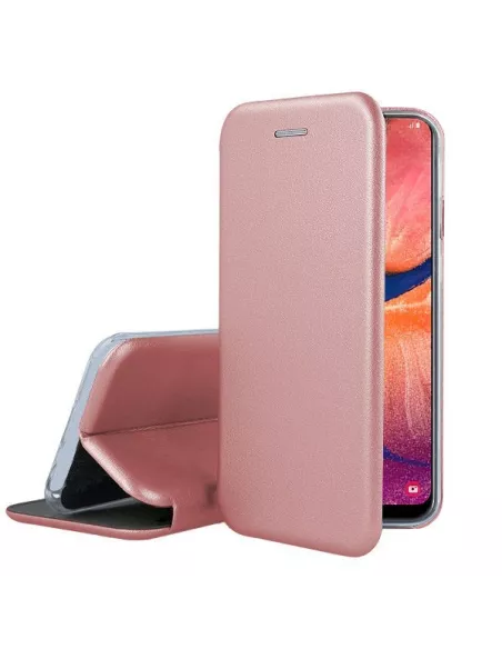 Samsung Galaxy A20e Etui Cuir Folio CLAM | Ibroz