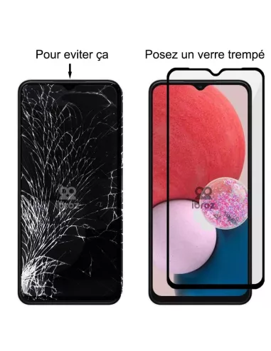 Lot de 3 Protections écran bord à bord pour Samsung Galaxy A13 (4G)...