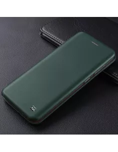Xiaomi Redmi Note 11-11s Etui Cuir Folio Clam - Vert Sequoia | Ibroz 2
