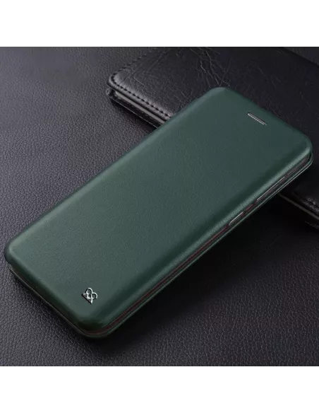 Xiaomi Redmi Note 11-11s Etui Cuir Folio Clam - Vert Sequoia | Ibroz