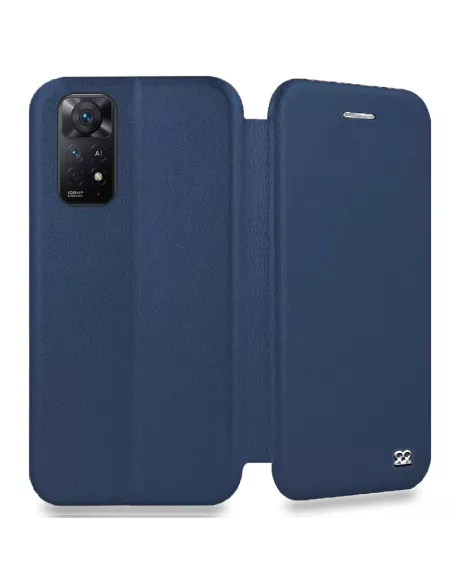 Xiaomi Redmi Note 11 Pro Leather Case Folio Clam - Cosmos Blue | Ibroz