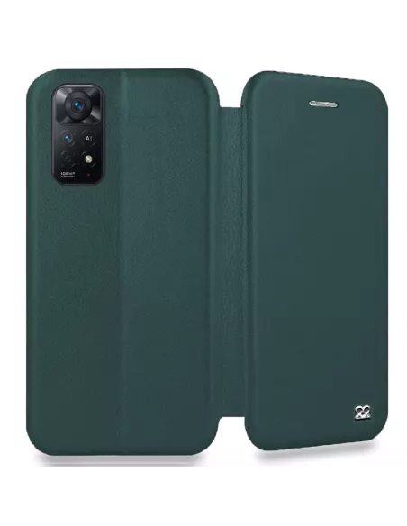 Xiaomi Redmi Note 11 Pro Leather Case Folio Clam - Sequoia Green | Ibroz