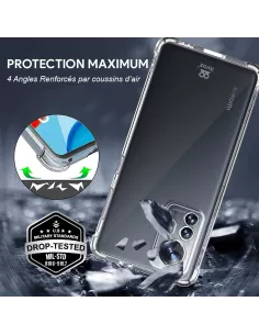 Xiaomi 12 Pro Pack Coque antichocs + Protection Ecran 9H - Transpar... 2