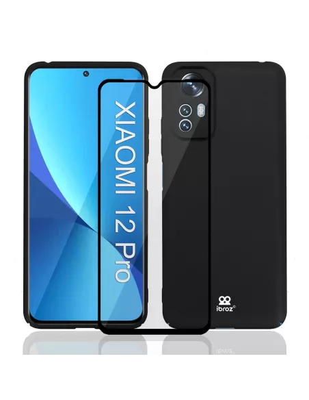Xiaomi 12 Pro Coque ABS Ultra Fine + Protection Ecran (5D) - 9H - N...