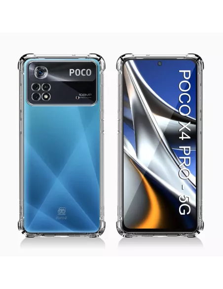 Xiaomi Poco X4 Pro (5G) Pack Coque antichocs + Protection Ecran 9H ...