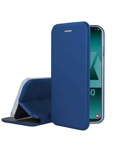 Samsung Galaxy A50 Leather Case Folio CLAM | Ibroz