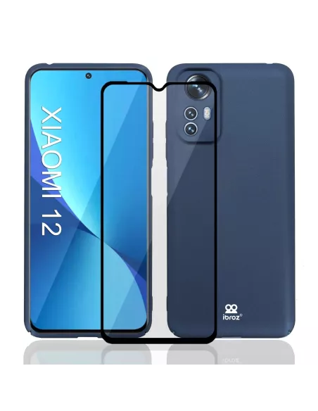 Xiaomi 12-12x Coque ABS Ultra Fine + Protection Ecran (5D) - 9H - B...