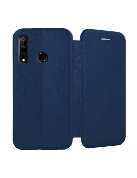 Huawei P30 Lite Etui folio cuir CLAM | Ibroz