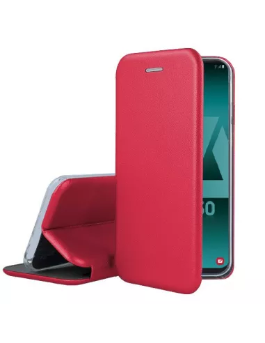 Samsung Galaxy A50 Leather Case Folio CLAM | Ibroz