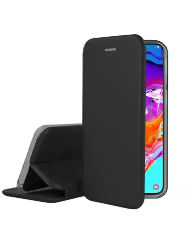 Samsung Galaxy A70 Leather Case Folio CLAM | Ibroz