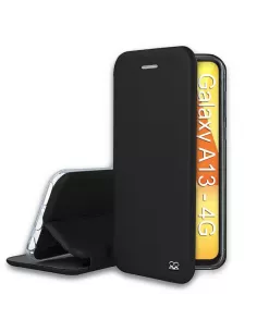 Samsung Galaxy A13 (4G) Etui Cuir Folio Clam - Noir | Ibroz