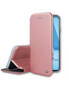Samsung Galaxy A53 Etui Cuir Folio Clam - Rose gold | Ibroz