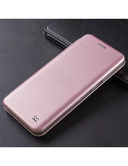 Samsung Galaxy A53 Etui Cuir Folio Clam - Rose gold | Ibroz