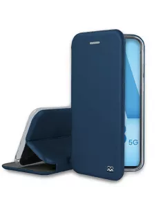 Samsung Galaxy A53 Etui Cuir Folio Clam - Bleu cosmos | Ibroz