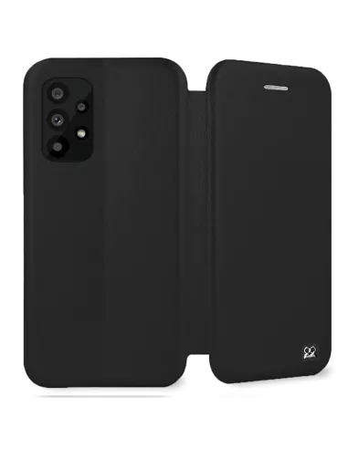 Samsung Galaxy A53 Leather Case Folio Clam - Black | Ibroz