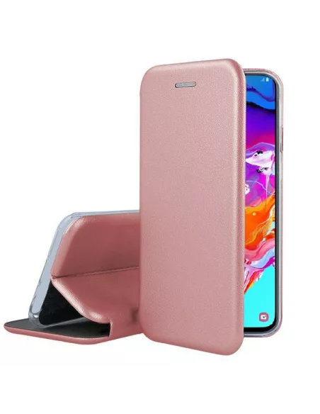 Samsung Galaxy A70 Leather Case Folio CLAM | Ibroz