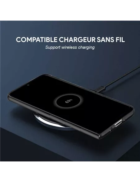 Samsung Galaxy A53 Coque ABS Ultra Fine + Protection Ecran (5D) - 9...