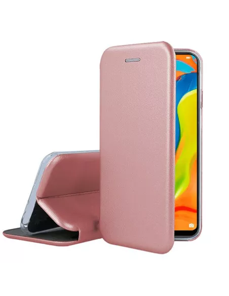 Huawei P30 Lite Leather folio case CLAM | Ibroz