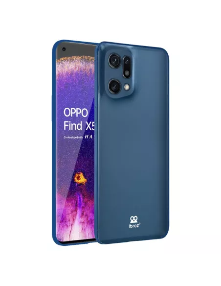 Oppo Find X5 Coque ABS Ultra Fine + Protection Ecran (5D) - 9H - Bl...