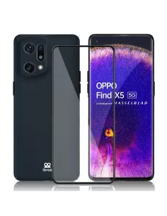 Oppo Find X5 Coque ABS Ultra Fine + Protection Ecran (5D) - 9H - No...
