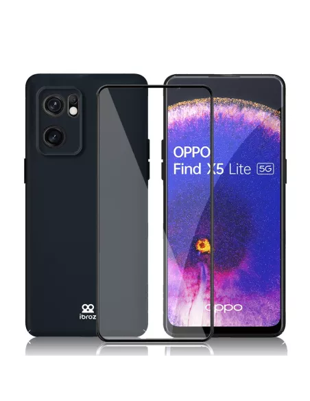 Oppo Find X5 Lite Ultra Thin ABS Case + Screen Protector (5D) - 9H...